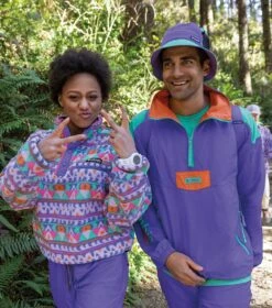 Columbia Helvetia Cropped Half Snap Pullover - Womens Purple Lotus / Camp Blanket -Columbia Outfit Shop 1694683138 2014561 546 8