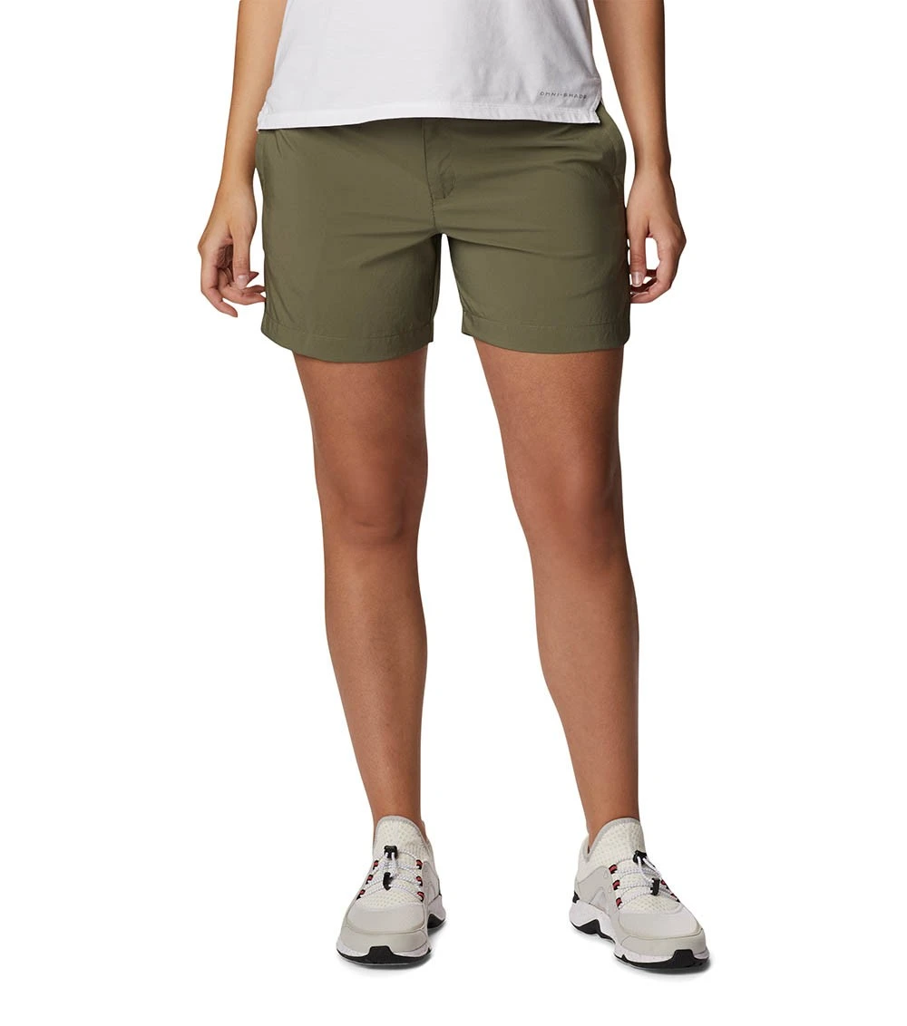 Columbia Silver Ridge Utility Shorts - Womens Stone Green 3 Columbia Silver Ridge Utility Shorts - Womens Stone Green