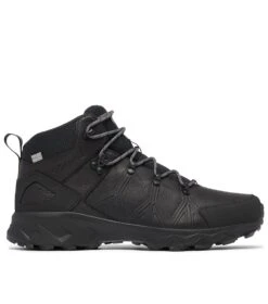 Front Page 5 Columbia Peakfreak II Mid OutDry Leather Hiking Shoe - Mens Black / Graphite