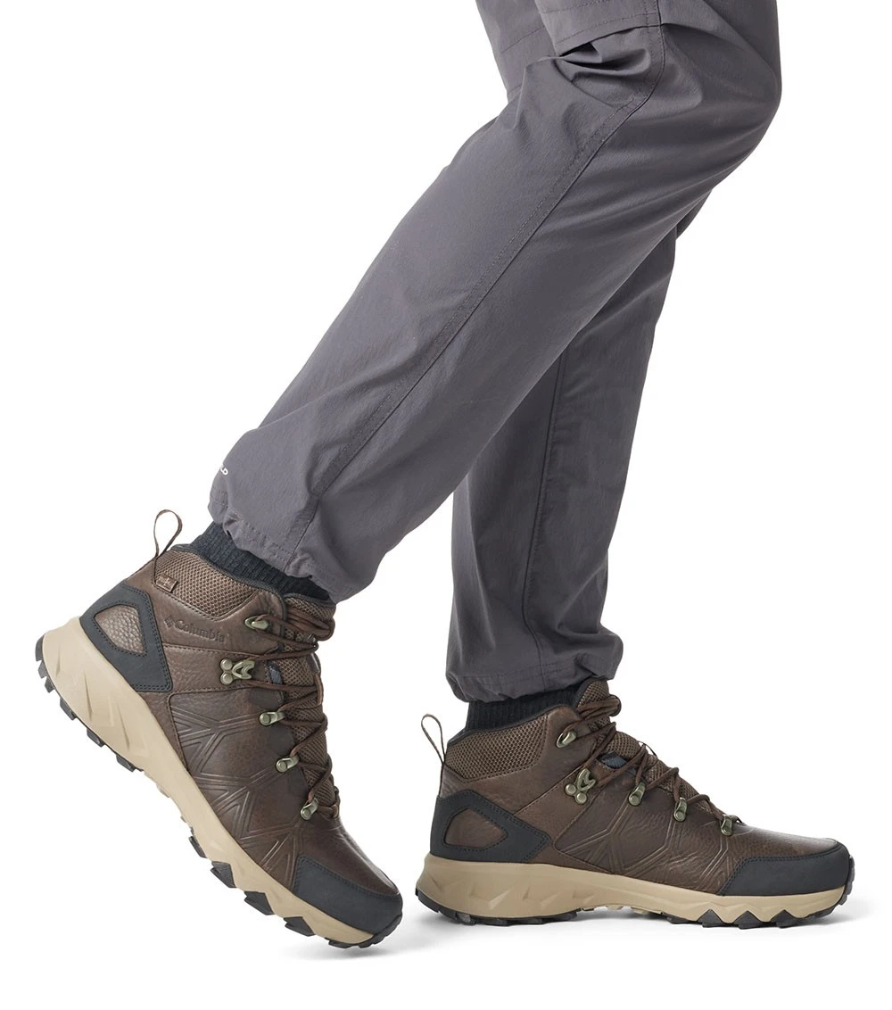 Columbia Peakfreak II Mid OutDry Leather Hiking Shoe - Mens Cordovan / Black 12 Columbia Peakfreak II Mid OutDry Leather Hiking Shoe - Mens Cordovan / Black - Image 10