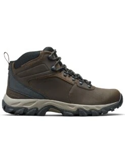 Columbia Newton Ridge Plus II Waterproof Hiking Boots - Wide Fit - Mens Cordovan / Squash