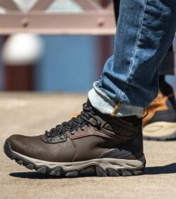 Columbia Newton Ridge Plus II Waterproof Hiking Boots - Wide Fit - Mens Cordovan / Squash -Columbia Outfit Shop 1695143191 1594732 231 17