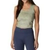 Columbia Windgates II Technical Cropped Top - Womens Safari / Dye Frond -Columbia Outfit Shop 1695144268 1931861 348 1