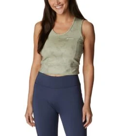 Columbia Windgates II Technical Cropped Top - Womens Safari / Dye Frond
