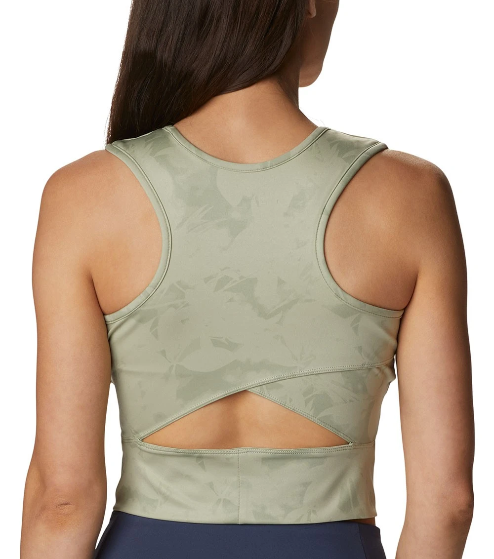 Columbia Windgates II Technical Cropped Top - Womens Safari / Dye Frond 7 Columbia Windgates II Technical Cropped Top - Womens Safari / Dye Frond - Image 5
