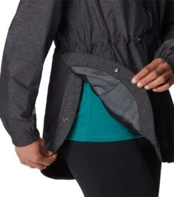 Columbia Lillian Ridge Rain Shell - Womens Black -Columbia Outfit Shop 1695144274 1989291 010 6