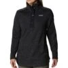 Columbia Sweater Weather Tunic Fleece - Womens Black Heather -Columbia Outfit Shop 1695144286 2012671 010 1