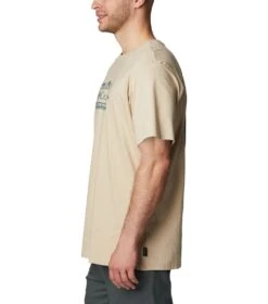 Columbia Explorers Canyon Back T-Shirt - Mens Ancient Fossil -Columbia Outfit Shop 1695144331 2036451 271 3