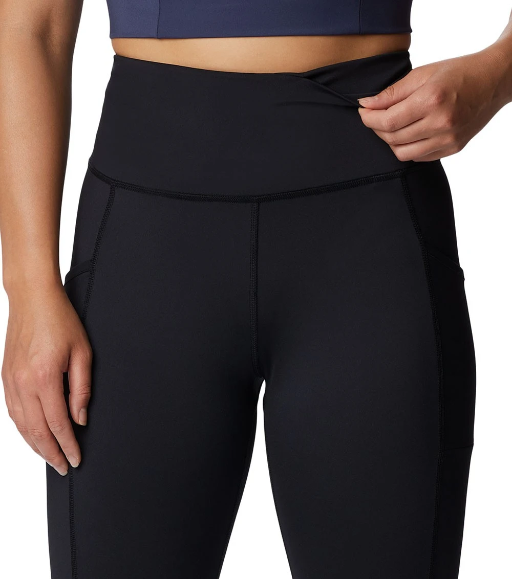 Columbia Windgates High-Rise Leggings - Womens Black 6 Columbia Windgates High-Rise Leggings - Womens Black - Image 4