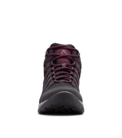 Columbia Redmond V2 Waterproof Mid Hiking Shoes - Womens Black / Black Cherry -Columbia Outfit Shop 1695145818 1865321 010 5