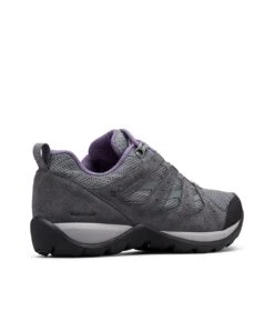 Columbia Redmond V2 Waterproof Hiking Shoes - Womens Ti Grey Steel / Plum Purple -Columbia Outfit Shop 1695145823 1865361 033 7