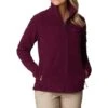 Columbia Fast Trek II Full Zip Fleece Jacket - Womens Marionberry -Columbia Outfit Shop 1695227395 1465351 617 1
