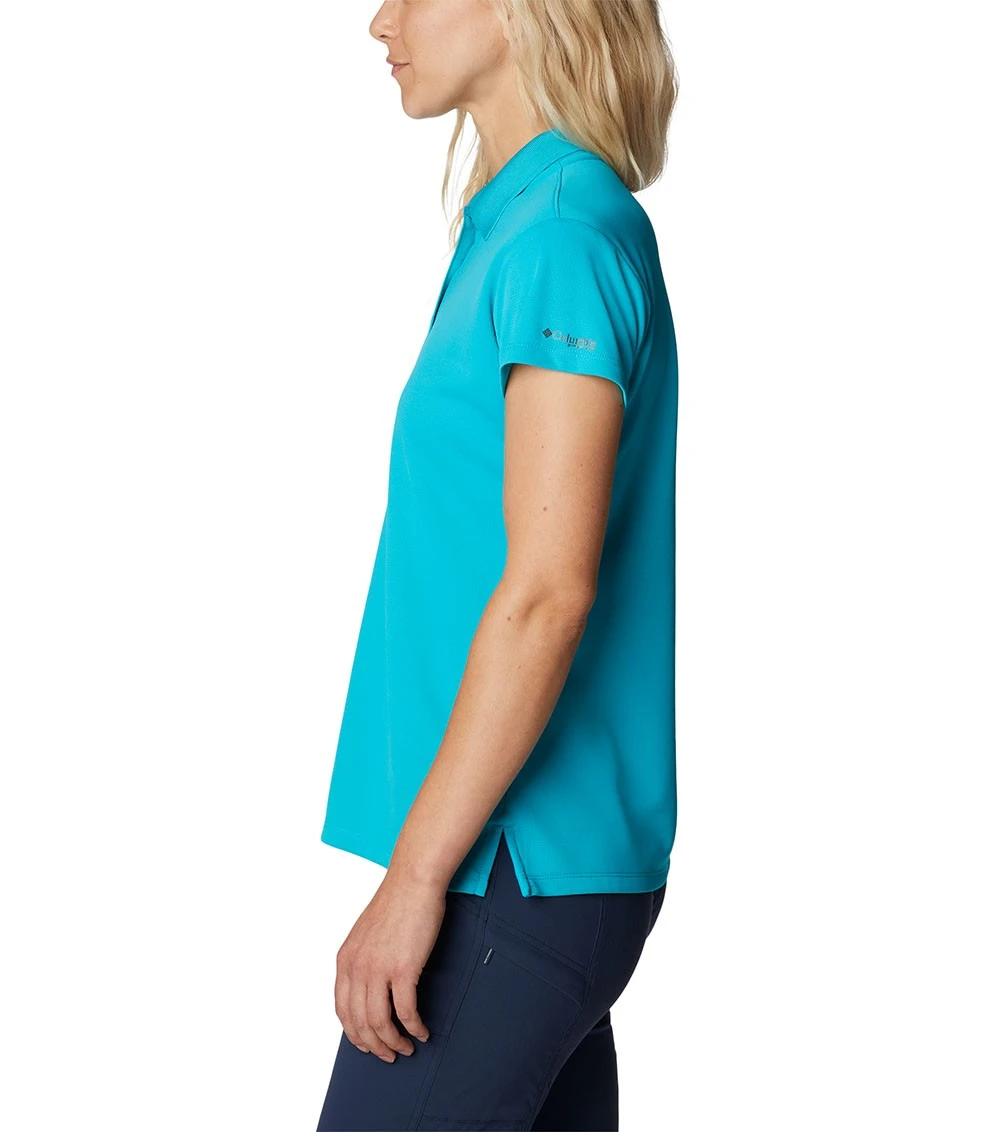 Columbia PFG Innisfree S/S Polo - Womens Ocean Teal 5 Columbia PFG Innisfree S/S Polo - Womens Ocean Teal - Image 3