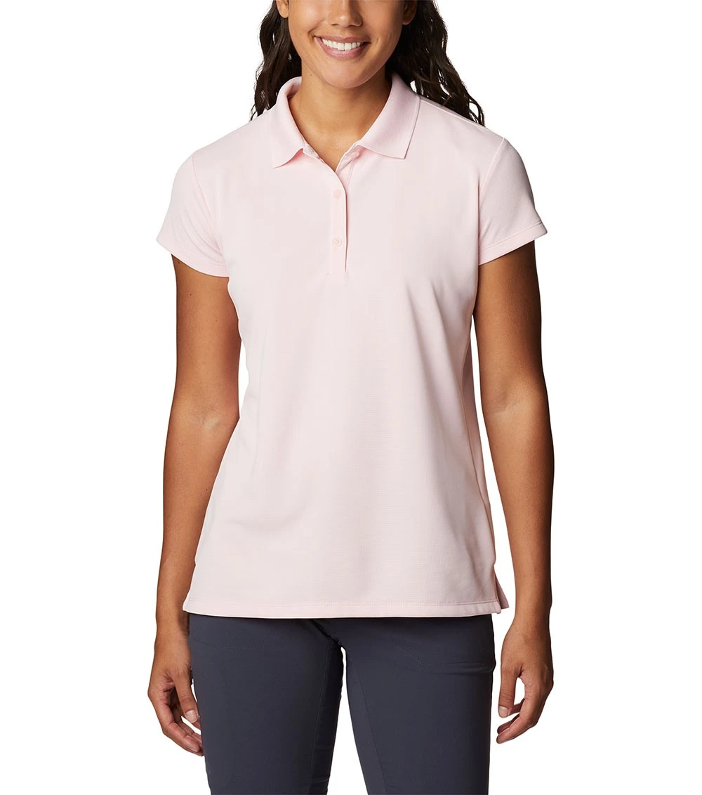 Columbia PFG Innisfree S/S Polo - Womens Satin Pink 3 Columbia PFG Innisfree S/S Polo - Womens Satin Pink