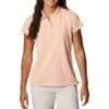 Columbia PFG Innisfree S/S Polo - Womens Light Coral -Columbia Outfit Shop 1695227540 FL6087 848 1