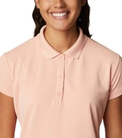 Columbia PFG Innisfree S/S Polo - Womens Light Coral -Columbia Outfit Shop 1695227542 FL6087 848 4