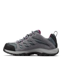 Columbia Crestwood Waterproof Low Hiking Shoe - Womens Graphite / Wild Iris -Columbia Outfit Shop 1765411 053 3
