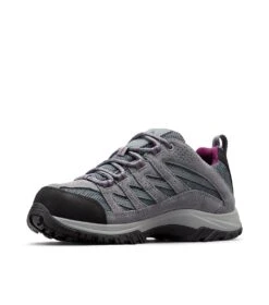 Columbia Crestwood Waterproof Low Hiking Shoe - Womens Graphite / Wild Iris -Columbia Outfit Shop 1765411 053 4