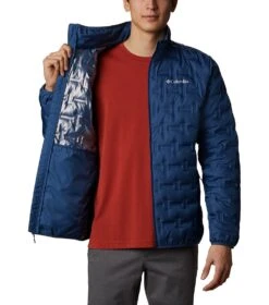 Columbia Delta Ridge Down Insulated Jacket - Mens Night Tide -Columbia Outfit Shop 1875902 452 5