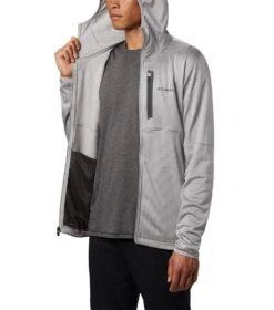 Columbia Tech Trail Full Zip Hoodie - Mens Columbia Grey 12 Columbia Tech Trail Full Zip Hoodie - Mens Columbia Grey -Columbia Outfit Shop 1883331 039 5