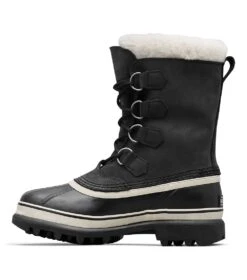 Sorel Caribou Winter Boots - Womens Black / Stone -Columbia Outfit Shop nl1005 011 2